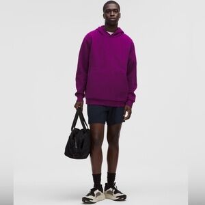NWT Lululemon Men's Steady State Pullover Hoodie M Chilled grape